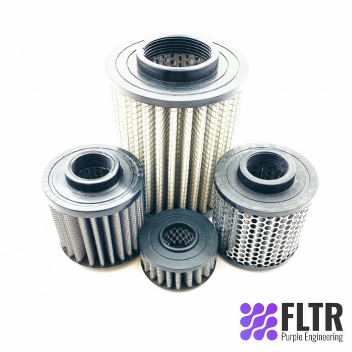 Molded End Elements- FLTR Purple Engineering