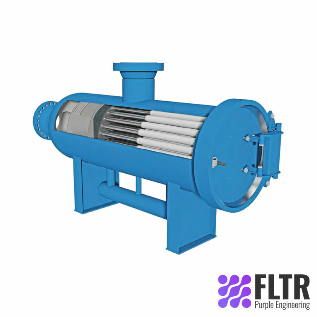 GW & GE Series – Wet Gas Filter Separators - FLTR - Purple Engineering