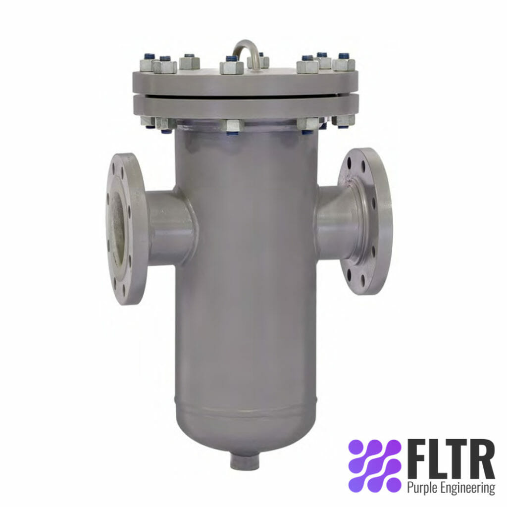 K Series Basket Strainer Housings - FLTR - Purple Engineering