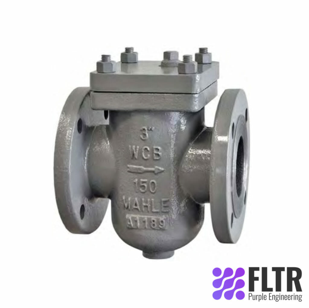 KNW Series ANSI 150 Class Special OEM Basket Strainer Housings - FLTR - Purple Engineering - Copy