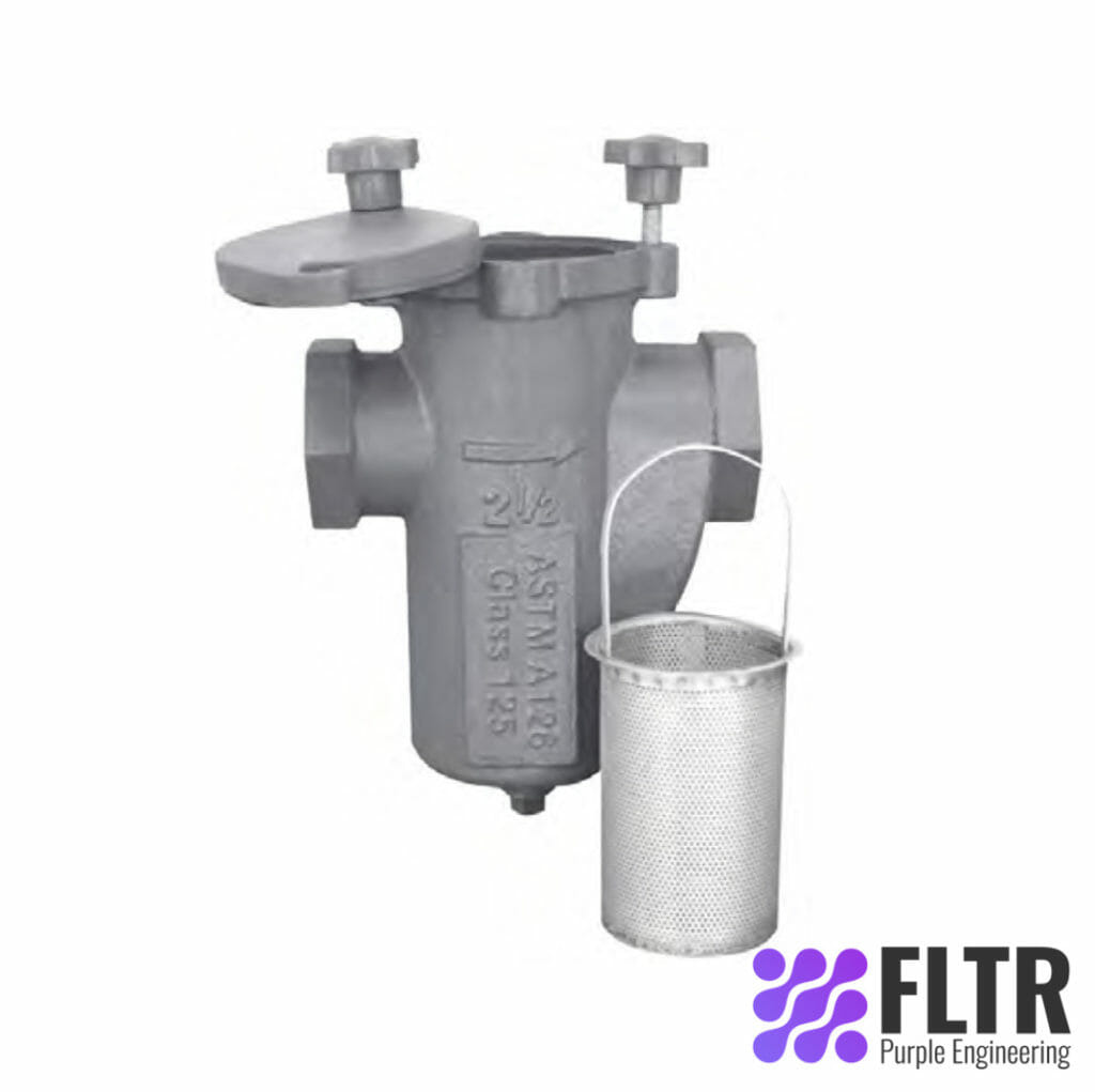 KS Series ANSI 125 Class Basket Strainer Housings - FLTR - Purple Engineering