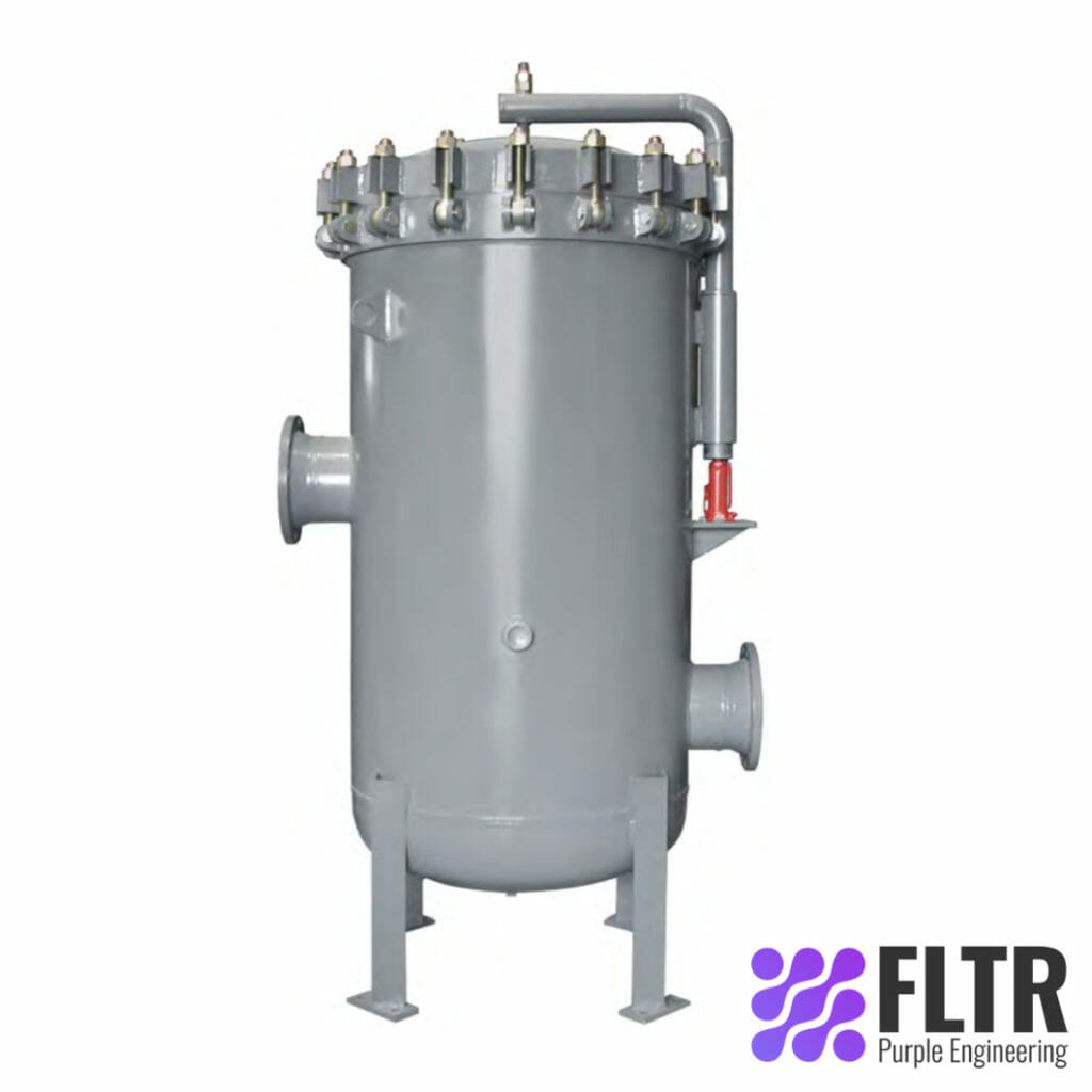 P-SERIES Cartridge Liquid Filter Housings - FLTR - Purple Engineering
