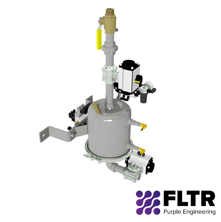 DSP Series Automatic Pneumatic Drain System - FLTR - Purple Engineering