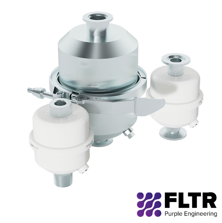 EE Series Recirculating Oil Mist Filter - FLTR - Purple Engineering