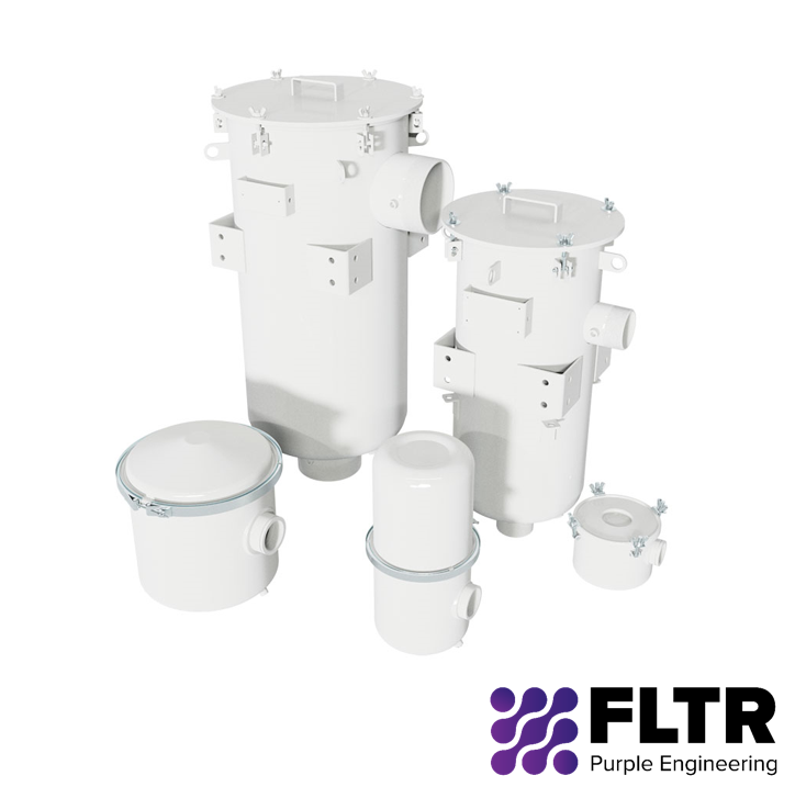 HDL Series Industrial Oil Mist Filters - FLTR - Purple Engineering