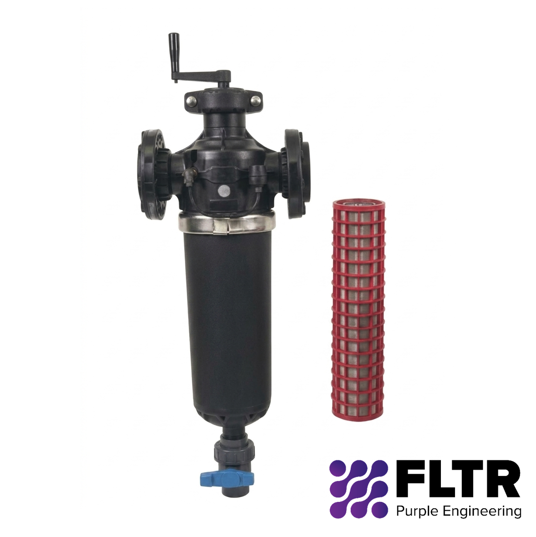 Spiral Semi-Automatic Screen Filter